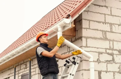 Pose et remplacement de gouttières à Gottenhouse